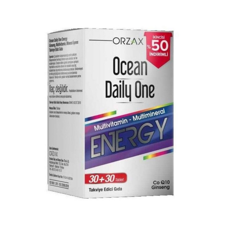 Ocean Daily One Energy 30+30 Tb 2.si %50 İndirimli