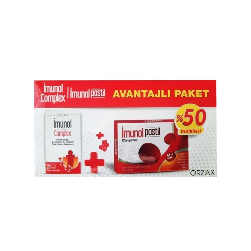 İmunol Complex + İmunol Pastil Kofre Paket