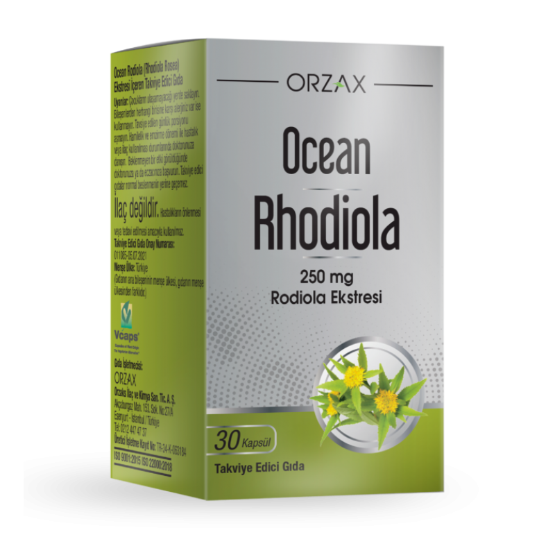 Ocean Rhodiola 250 Mg 30 Kapsül