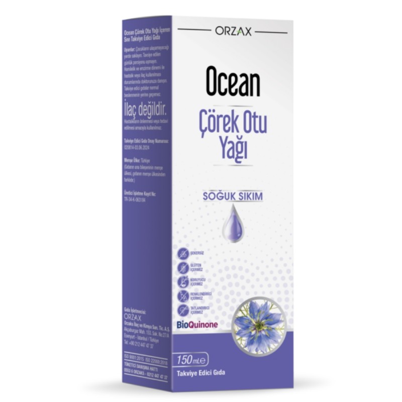 Ocean Çörek Otu Yağı 150ml