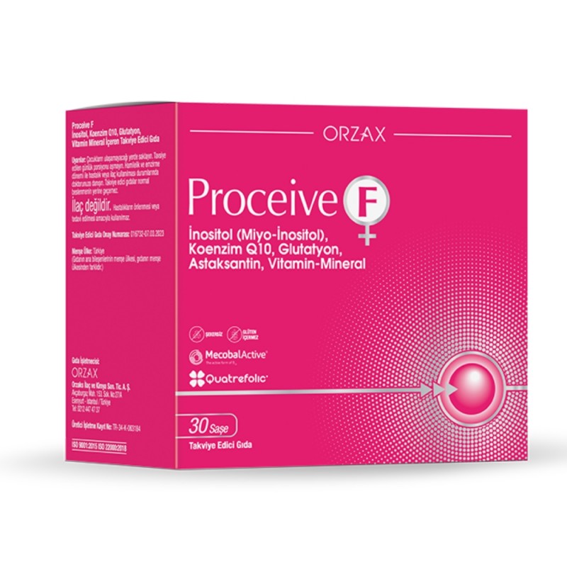 Orzax Proceive F 30 Saşe