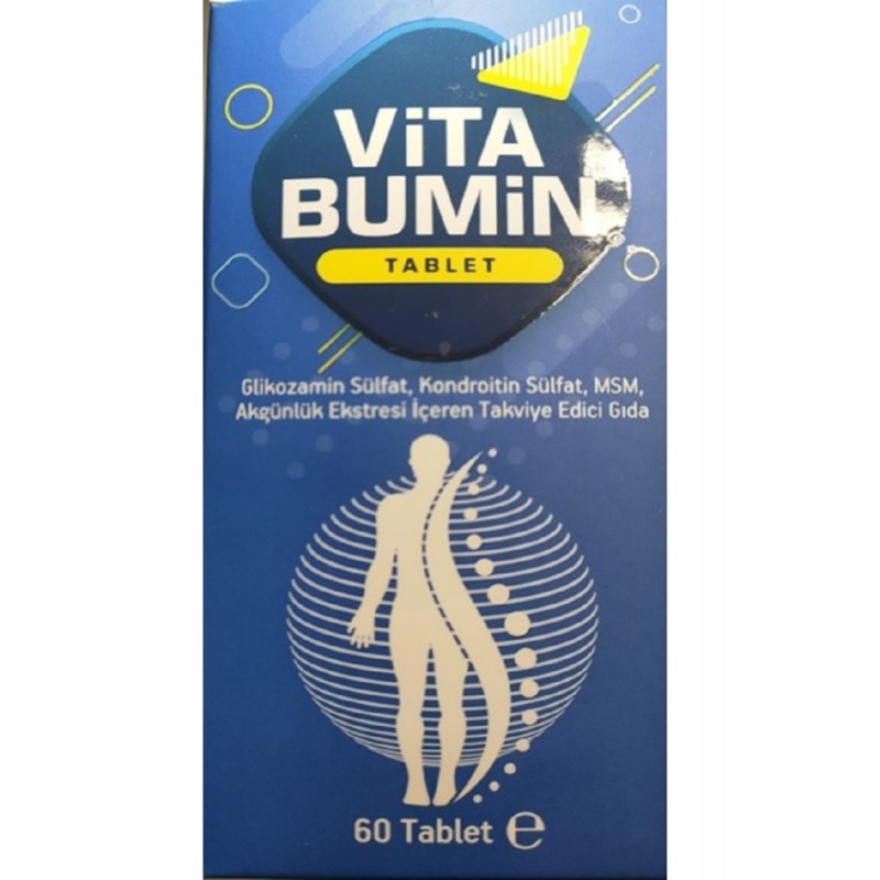 VİTABUMİN Glucosamine Chondroitin Msm 60 Tablet