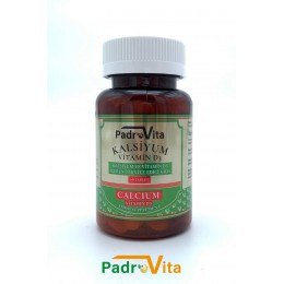 PadroVita Kalsiyum ( Calcium Citrate ) ve Vitamin D3 60 Tablet