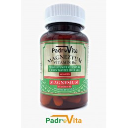 PadroVita Magnezyum ve Vitamin B6 60 Kapsül