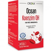 Orzax Ocean Koenzim QH 100mg 30 Kapsül