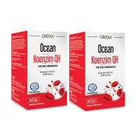 Orzax Ocean Koenzim QH 100mg 30 Kapsül 2'li Paket 